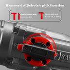 ◎Powerful 2400W Impact Drill and Hammer – Two Tools in One