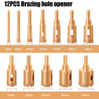 Multi-Tooth Brazing Set for Precision Cuts – 6-35mm, 12 Pieces