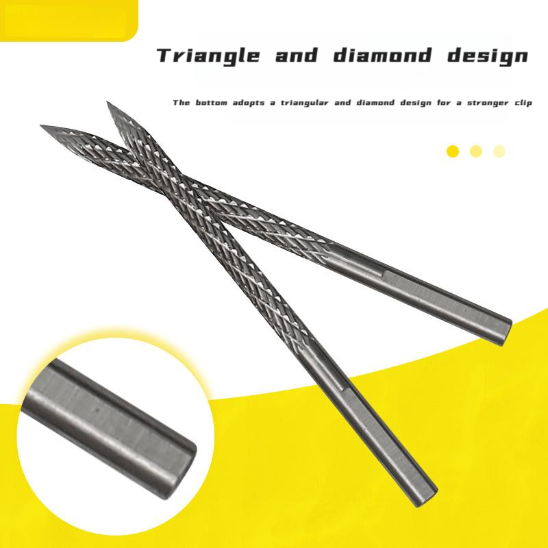 Tungsten Steel Mushroom Nail Drill Bit for Tire Repairs