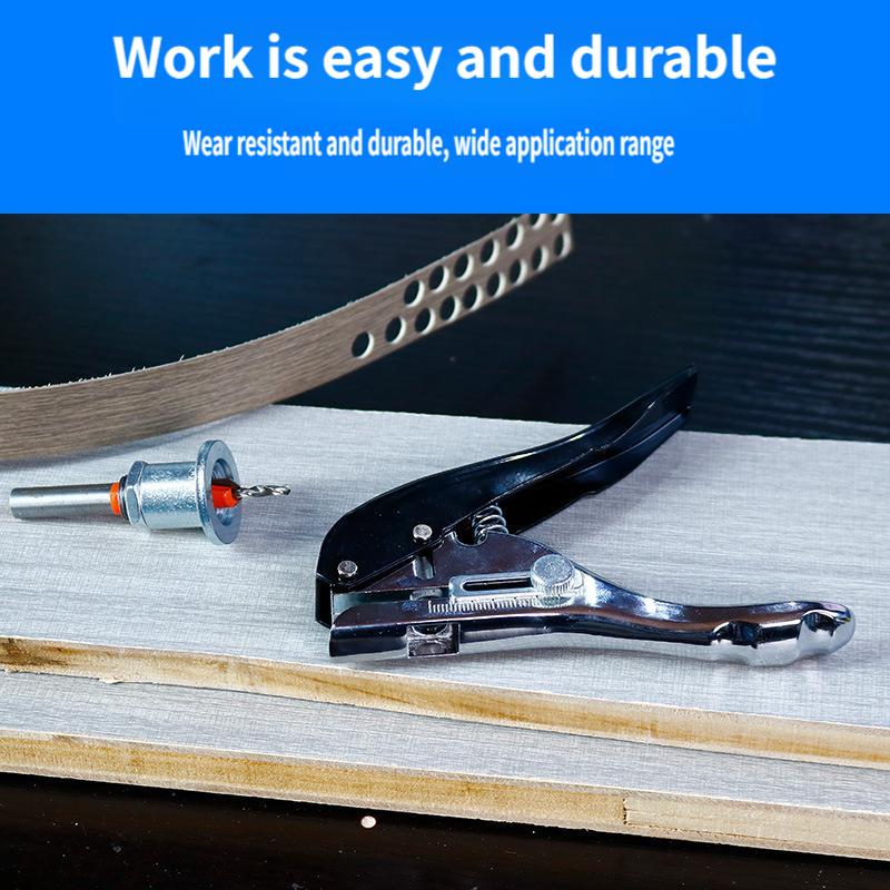 ◎8mm Punching Pliers and Depth Limit Drill Bit Set – Precise and Durable