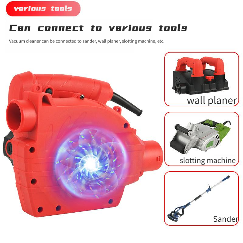 2000W Blow & Suction Vacuum – 6-Speed Adjustable for Smooth, Dust-Free Work