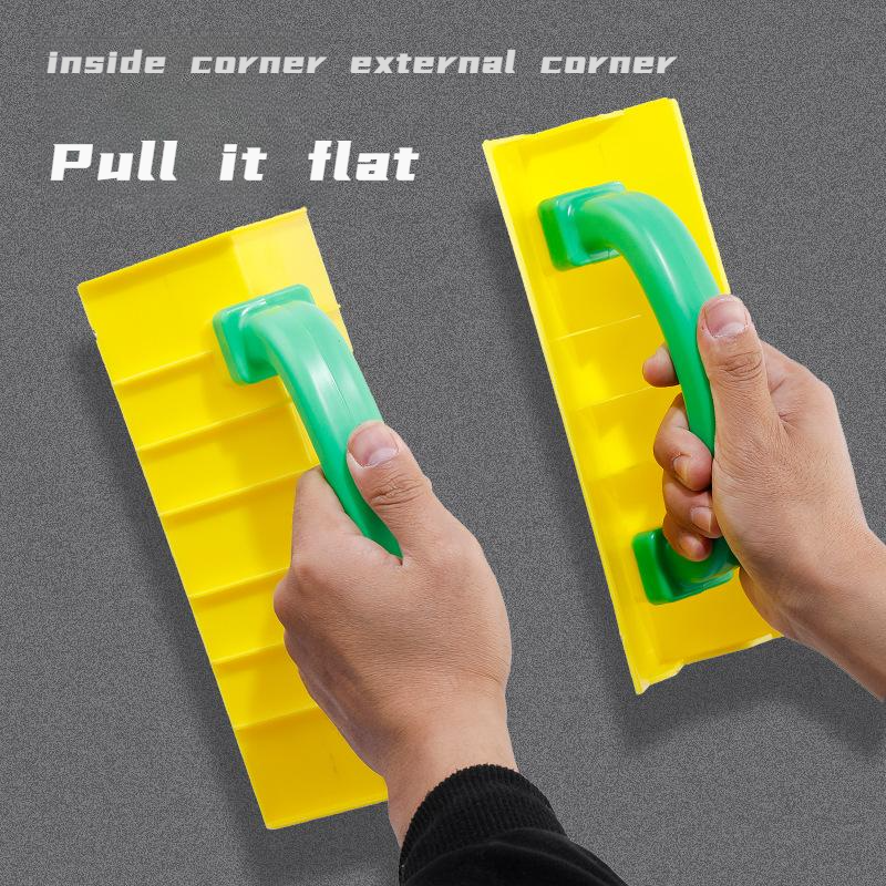 ◎Interior angles and exterior angles Wall corner straightening tool