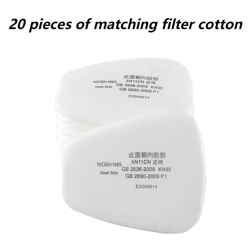 ◎Filter Cartridges and Cotton Pads Compatible with 6200 Respirator