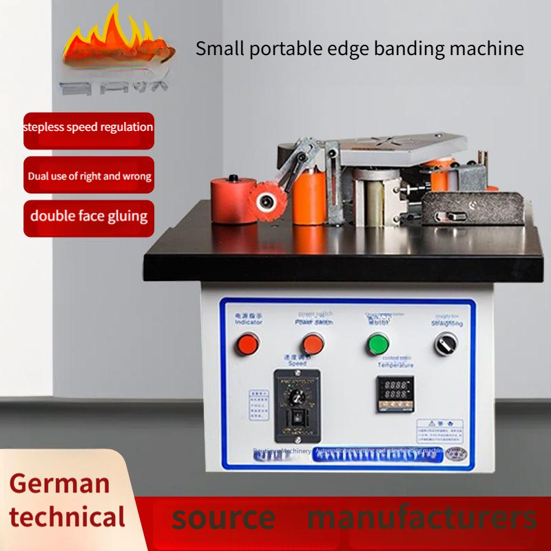 ◎Compact 50 Edge Banding Machine – Dual Switch, Automatic Tape Cutter for Precise Edging
