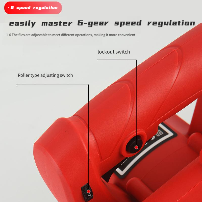 2000W Blow & Suction Vacuum – 6-Speed Adjustable for Smooth, Dust-Free Work