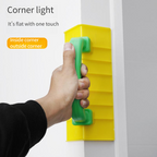 ◎Interior angles and exterior angles Wall corner straightening tool