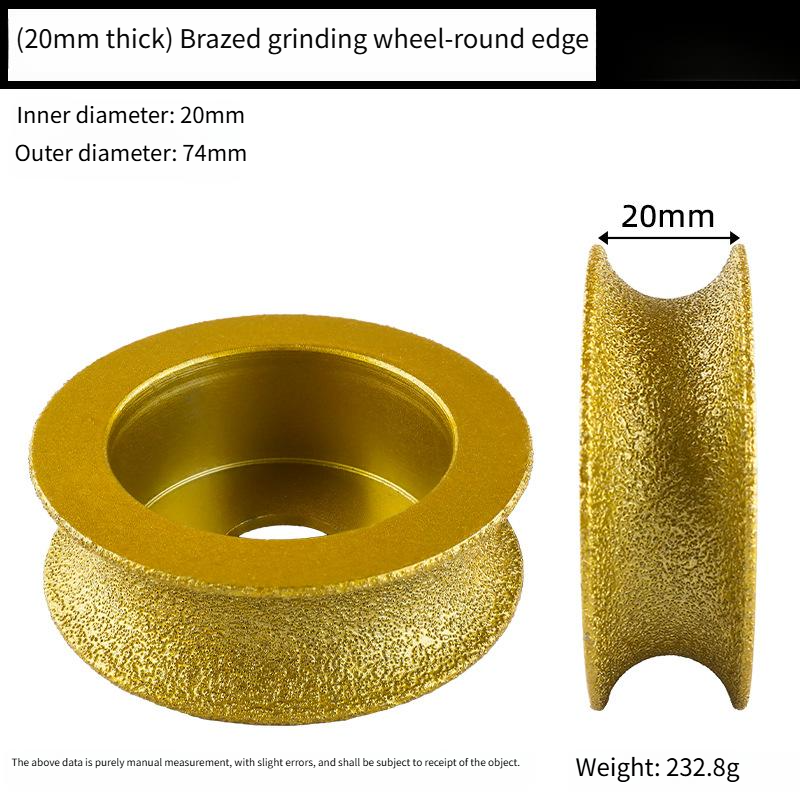 ◎Durable Round Edge Grinding Wheel for Smooth and Accurate Grinding