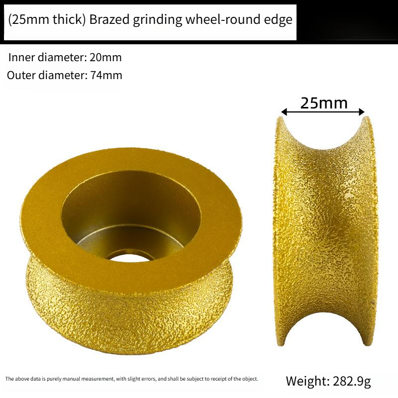 ◎Durable Round Edge Grinding Wheel for Smooth and Accurate Grinding
