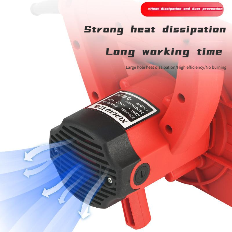 2000W Blow & Suction Vacuum – 6-Speed Adjustable for Smooth, Dust-Free Work