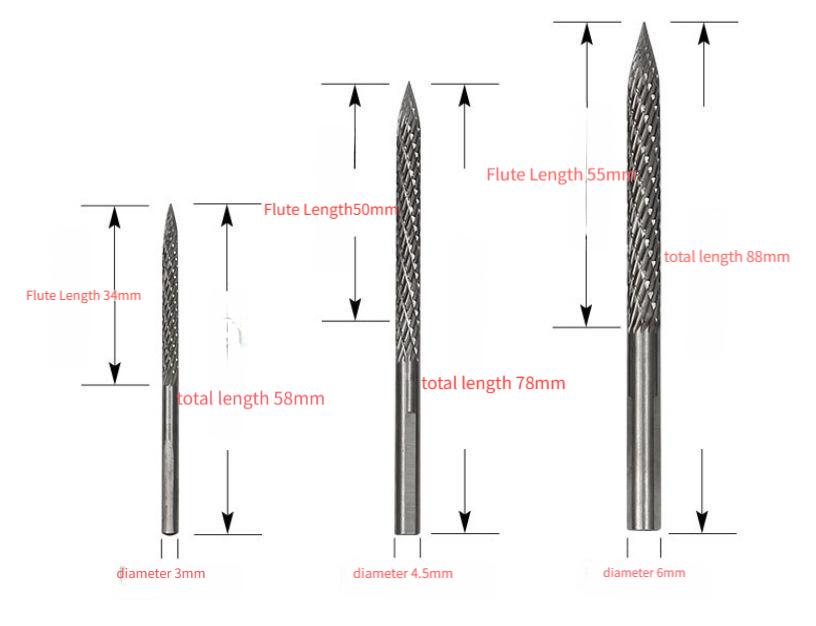 Tungsten Steel Mushroom Nail Drill Bit for Tire Repairs