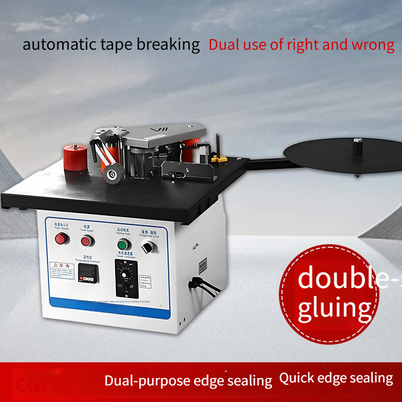 ◎Compact 50 Edge Banding Machine – Dual Switch, Automatic Tape Cutter for Precise Edging