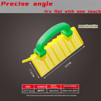 ◎Interior angles and exterior angles Wall corner straightening tool