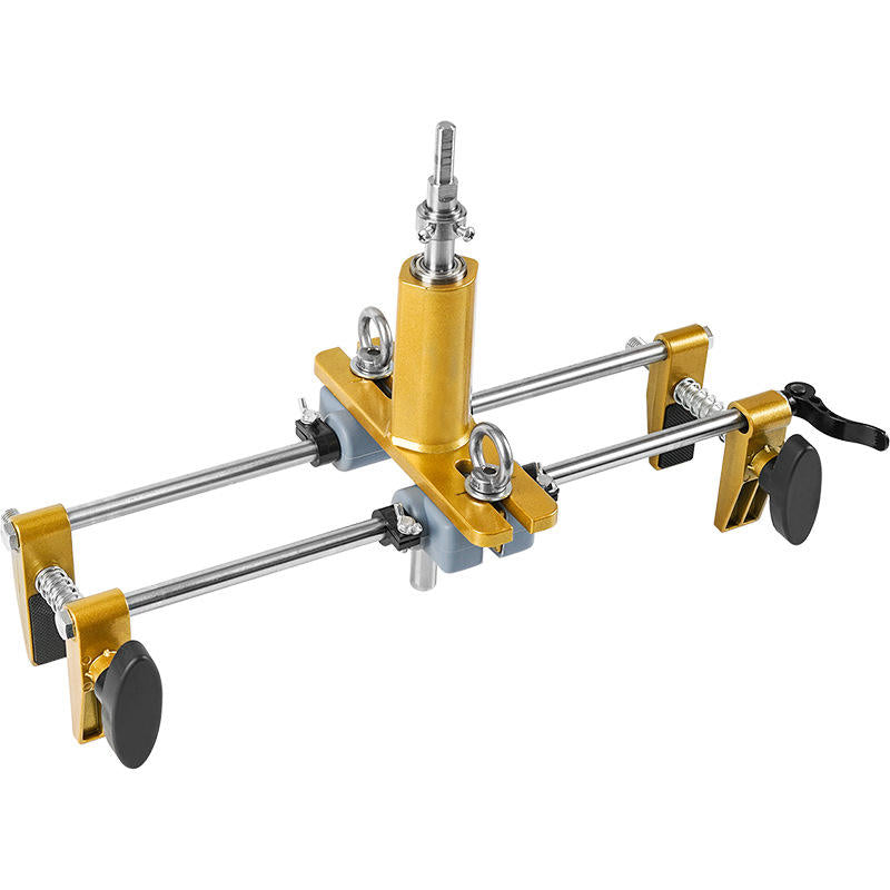 Complete Door Lock Fitting Machine Woodworking Slotting Jig for Professional Use