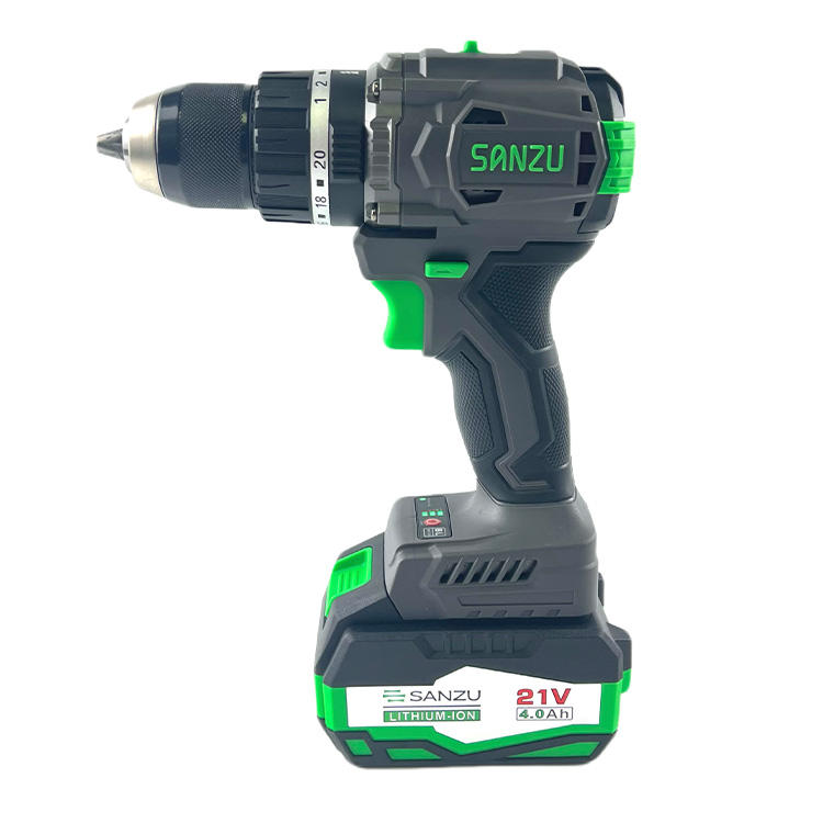 21V powerful brushless lithium-ion hand drill, efficient impact drill, home improvement tool, long-lasting battery life, lightweight and durable