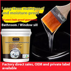 Highly effective transparent waterproof glue, no brick-breaking required to repair leaks, kitchen, bathroom, balcony, exterior wall and roof leak prevention, easy and long-lasting construction