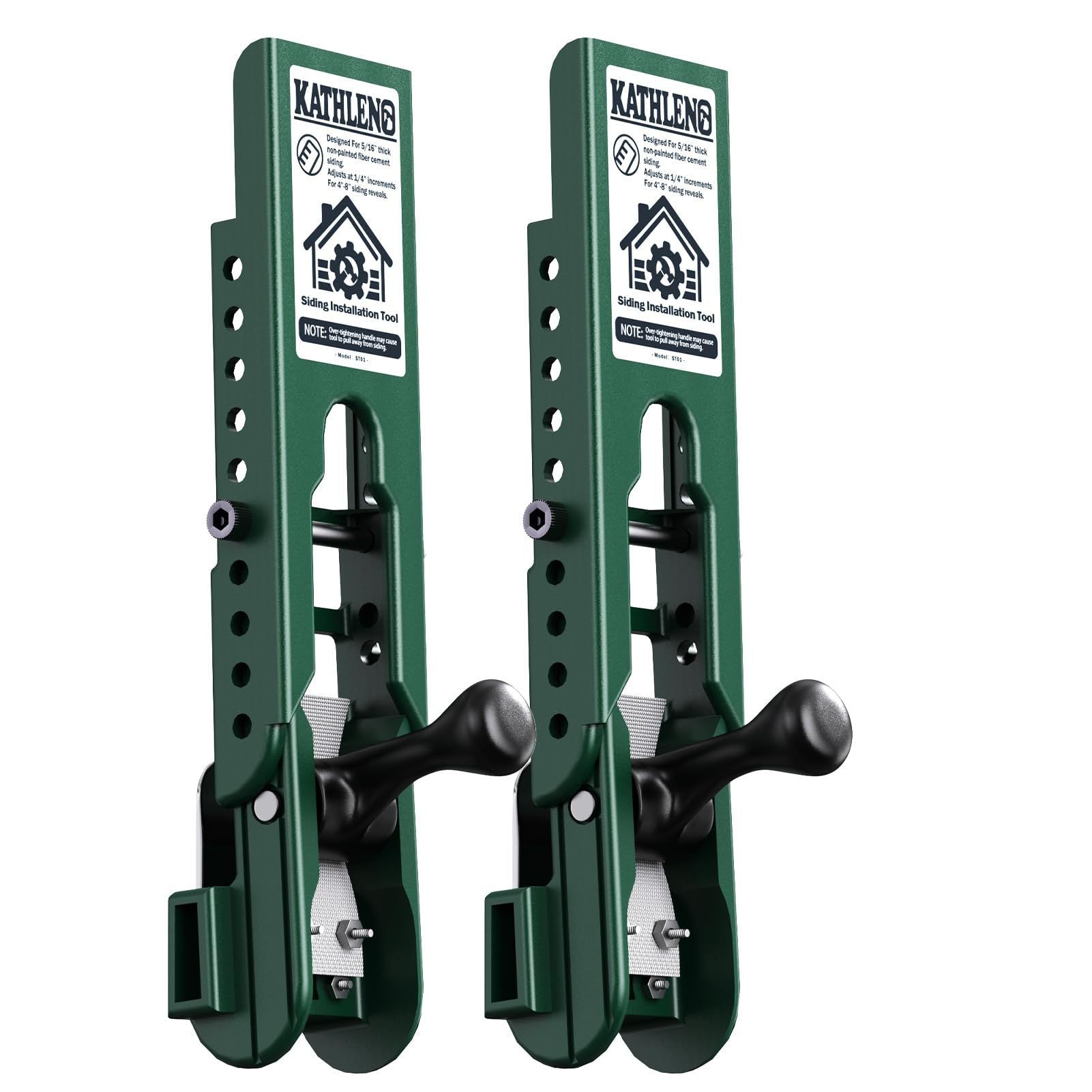 One set of two wall panel installation tools