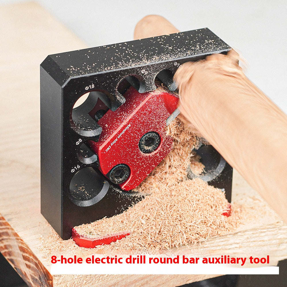 Electric Drill Truck Round Rod Auxiliary Tool square bar Truck Round Wooden Rod