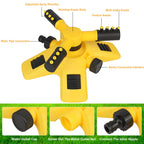 Rotating Water Spray 360 Degree Automatic Sprinkler Villa Garden Watering Lawn Can Be Connected in Series Sprinkler