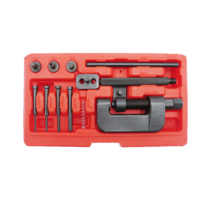 Chain Breaker and Rivet Repair Tool Set, Motorcycle Car Repair