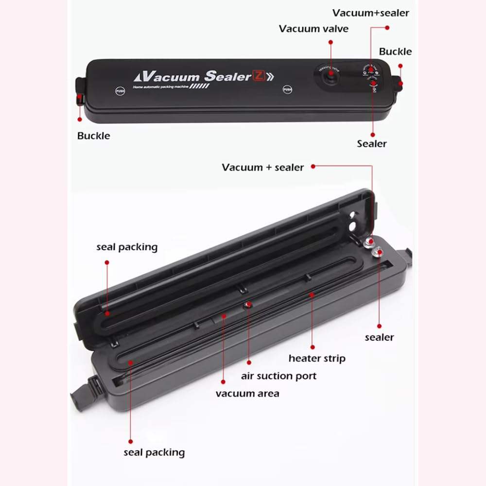 High Quality Mini Food Vacuum Sealer Machine Vacuum Sealing Machine Electric Vacuum Sealer