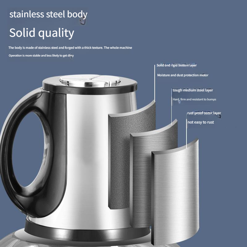 ◎5L Three-speed stainless steel meat grinder Large capacity, capable of kneading dough, multi-functional food processor