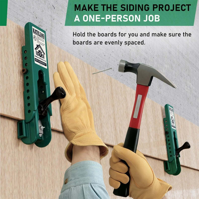 One set of two wall panel installation tools