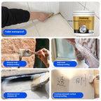 Highly effective transparent waterproof glue, no brick-breaking required to repair leaks, kitchen, bathroom, balcony, exterior wall and roof leak prevention, easy and long-lasting construction