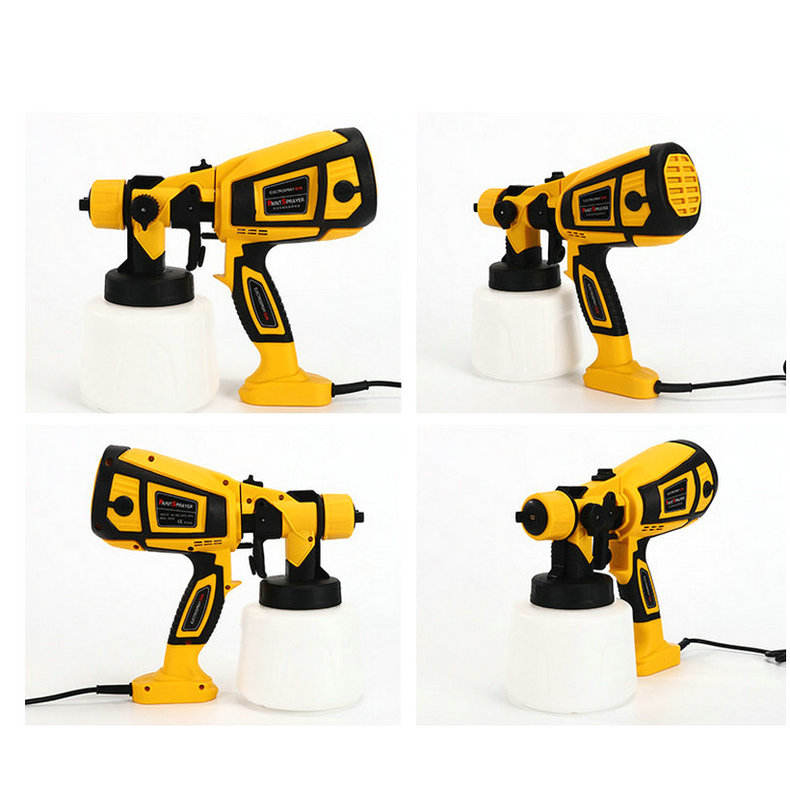 Reliable Quality ZT6000D Lithium Ion Electric Spray Gun 360 Degree Drip Free Spraying Without Lithium Battery