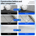 Highly effective transparent waterproof glue, no brick-breaking required to repair leaks, kitchen, bathroom, balcony, exterior wall and roof leak prevention, easy and long-lasting construction