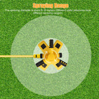 Rotating Water Spray 360 Degree Automatic Sprinkler Villa Garden Watering Lawn Can Be Connected in Series Sprinkler
