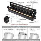 High Quality Mini Food Vacuum Sealer Machine Vacuum Sealing Machine Electric Vacuum Sealer