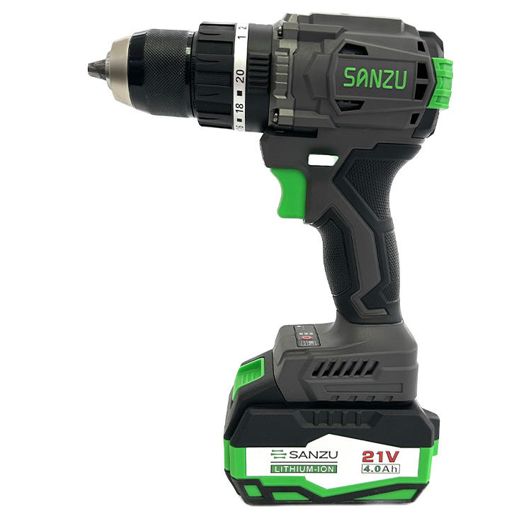 21V powerful brushless lithium-ion hand drill, efficient impact drill, home improvement tool, long-lasting battery life, lightweight and durable
