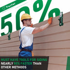 One set of two wall panel installation tools