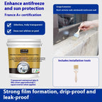 Highly effective transparent waterproof glue, no brick-breaking required to repair leaks, kitchen, bathroom, balcony, exterior wall and roof leak prevention, easy and long-lasting construction