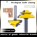 45° Wood Joinery Router Bit – Clean Joints Made Easy