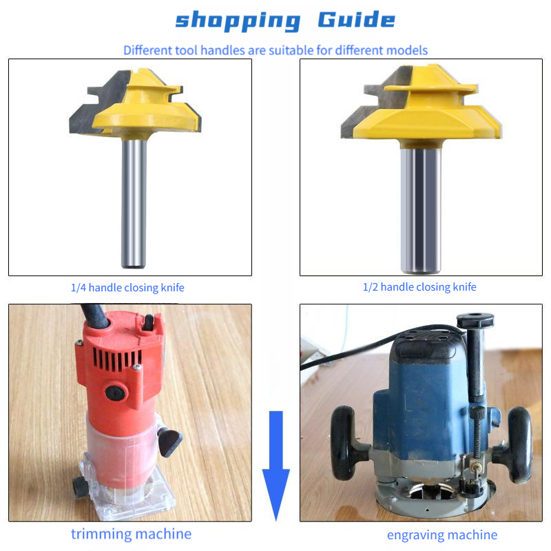 45° Wood Joinery Router Bit – Clean Joints Made Easy