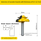 45° Wood Joinery Router Bit – Clean Joints Made Easy