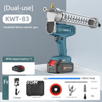 600CC 12000PSL Electric Grease Gun Oil Injector Fat Machine Electric Grease Gun Hardware Tools for 21v Battery