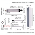 500cc Oil Fluid Extractor Oil Pump Syringe Suction and Injection Dual-use Oil Change Tool Oiler