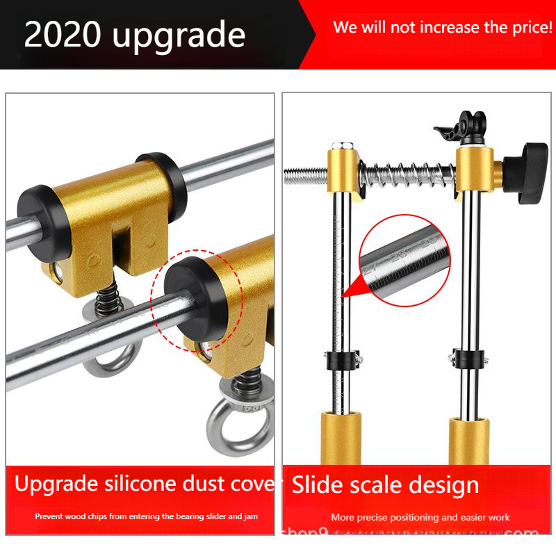 Complete Door Lock Fitting Machine Woodworking Slotting Jig for Professional Use