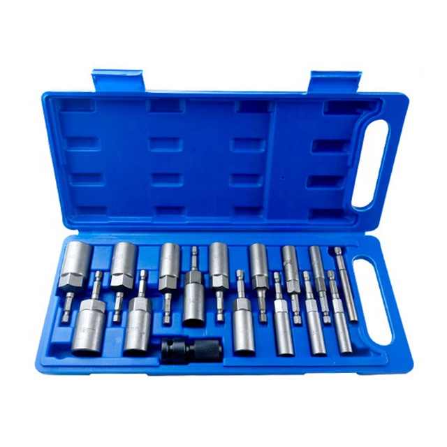 ◎Magnetic Socket Head Set – Includes 80mm* 6mm-17mm Sizes for Versatile Use