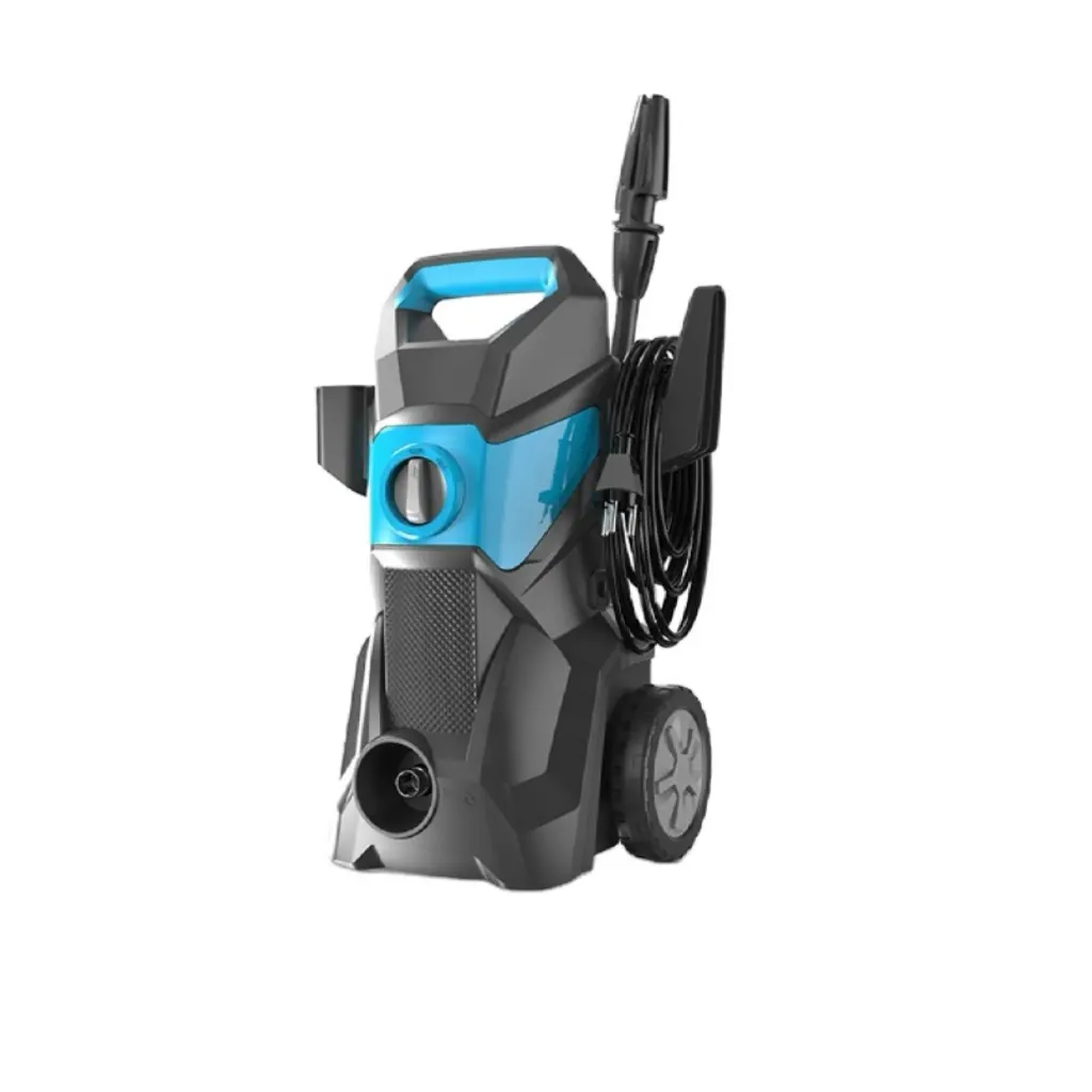 Hot selling home high pressure water gun pump in Africa, 220V high power with mobile roller, quick cleaning of cars, motorcycles and gardens