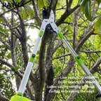 Professional orchard greening pruning tools, extended pole, labor-saving and powerful shears, efficient cutting of thick branches, hardwood shears, garden workers must-have, durable