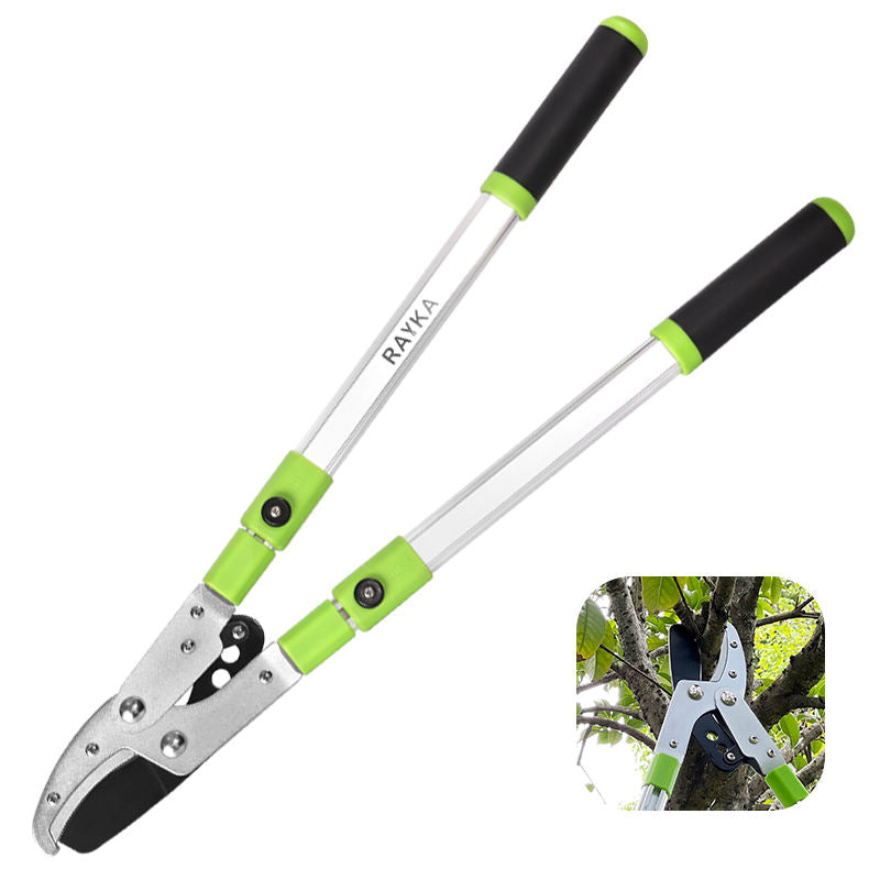 Professional orchard greening pruning tools, extended pole, labor-saving and powerful shears, efficient cutting of thick branches, hardwood shears, garden workers must-have, durable