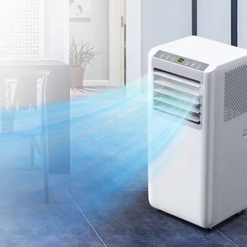 Suitable for office/rental/home use, portable air conditioner, punch-free installation, small space cooling solution