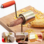 Save money and effort! Hand-cranked corn thresher - a small household tool that quickly peels corn cobs!