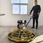 Diesel concrete trowel - Easily construct cement floors and pavements, fuel-efficient, efficient and durable