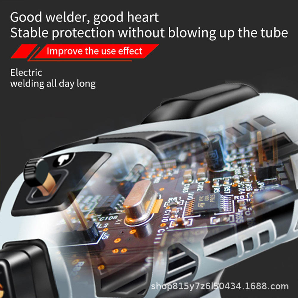 Portable 110V mini welder, US-certified for home use, lightweight and easy to operate, suitable for DIY and repairs
