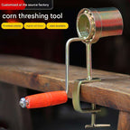 Save money and effort! Hand-cranked corn thresher - a small household tool that quickly peels corn cobs!
