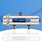 Whole-house stainless steel high-flow water purifier Rural household high-flow high-precision filtration system Outdoor water source central water purification equipment